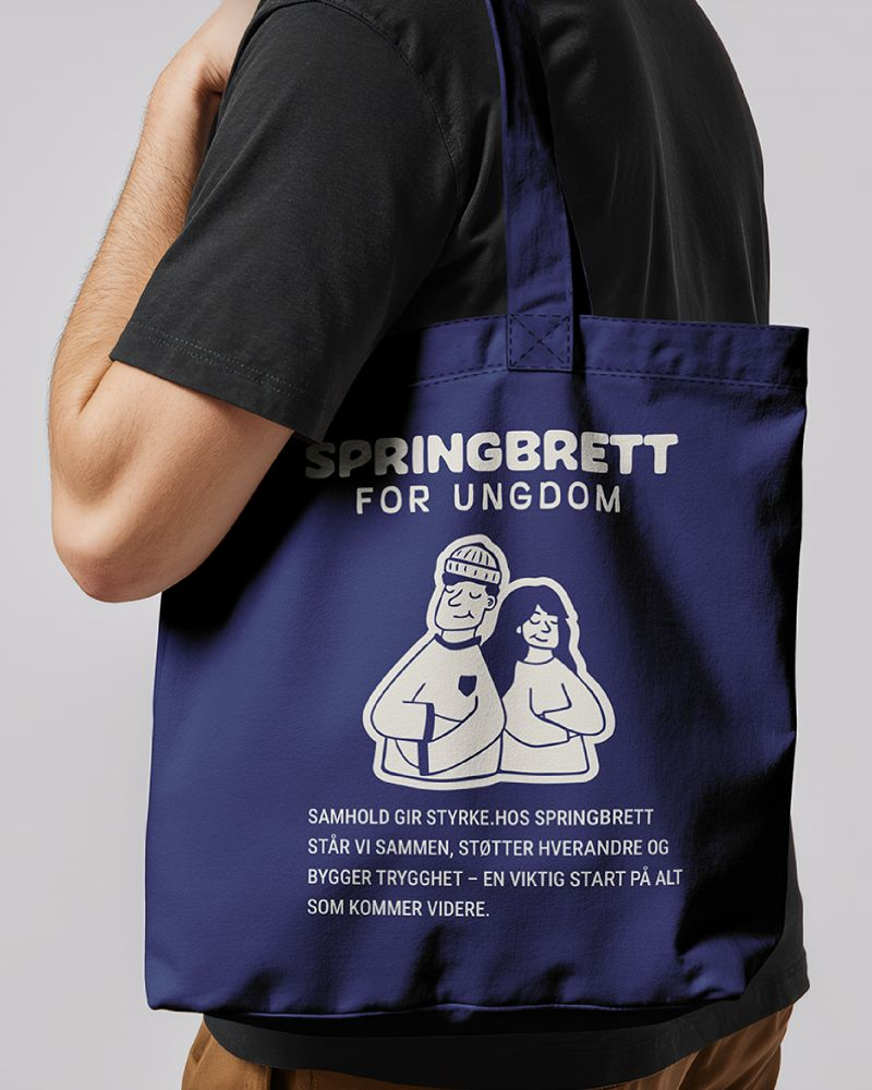 Springbrett handlenett